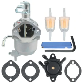 Carbhub Carburetor with Fuel Pump Fit for EZGO RXV 2008, for Gas Golf Carts TXT, for 2010-2015 EZ-GO Valor, for 2010-2014 E-Z-GO Repalce 607954, 8125, 603593; 8128, 603580; 8126