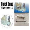 Quick Snap System 2 kuikkusunappusisutemutu-/sa-hubo-dobo-dofin Screw