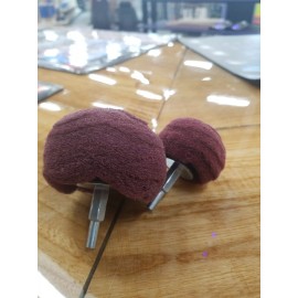 renegade products mushroom scuff pad sanding 2" 3" buffing drill attachment new