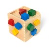 Melissa & Doug Shape Sorting Cube - Classic Wooden Toy