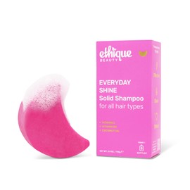 Ethique Everyday Shampoo Bar for soft, shiny hair with Vitamin C - Plastic-Free, Cruelty-Free, Vegan, 3.88 oz
