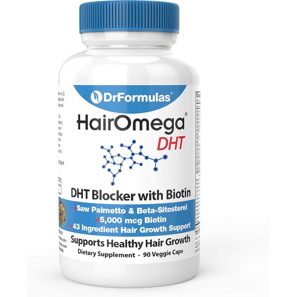 DrFormulas DHT Blocker for Men and Women | HairOmega Advanced
