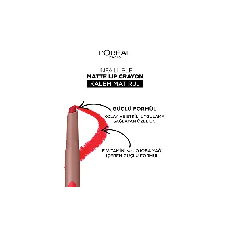 L'Oreal Infailible Matte Lip Crayon - 105 Sweet and Salty
