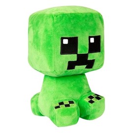 Soft Toy Plush Toy, Creeper Plush, Cartoon Cuddly Toy, MineeeCraft Plush Toy, Characters Doll on the Theme of Game, Gift for Children, Boys and Girls, 26 cm