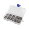 Hepzest 800Pcs Stainless Steel Self Tapping Screw Assortment Kit Lock