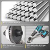 Electric Drill Plate Cutter, Metal Tin Snips for Cordless Screwdrivers,