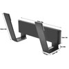 Pot Lid Holder Slidable Wall Mount Chopping Board Storage Rack