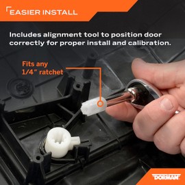Dorman 604-224 Air Door Actuator Ready To Paint If Needed