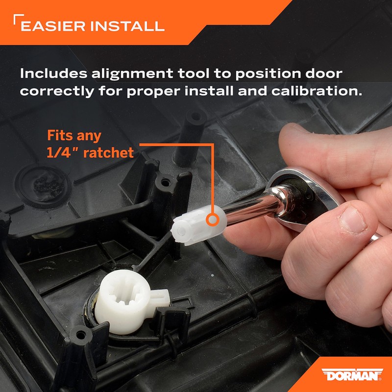 Dorman 604-224 Air Door Actuator Ready To Paint If Needed