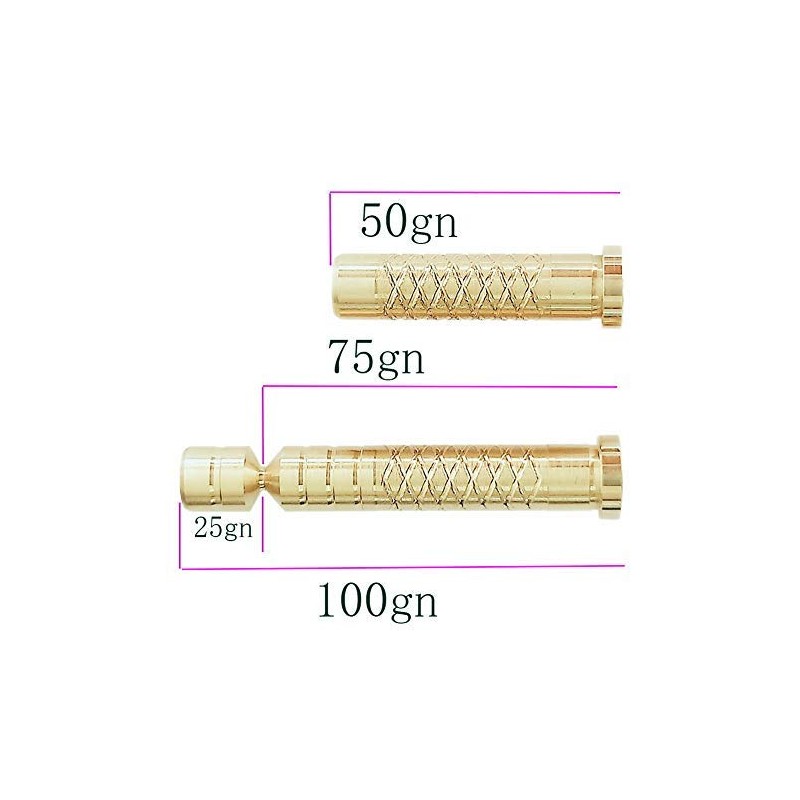 yeseje Brass Arrow Inserts Insert Inner Diameter .245 Weight Arrow