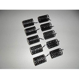 10 x Rund Metall Käfig Anleger – 30 Gramm, Karpfen-/Süßwasserangeln