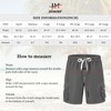 JHMORP Men's Beach Board Shorts Swim Trunks Quick Dry Bathing
