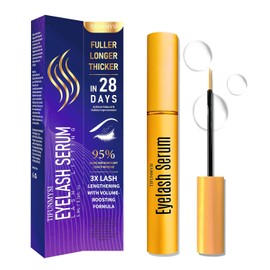 Suero para el Crecimiento de Pestañas – Sérum de Pestañas para el Crecimiento Natural, Pestañas Más Largas, Llenas y Gruesas con Fórmula Natural, Tratamiento Potenciador de Lifting de Pestañas – 5ML