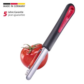Westmark Gallant Peeler, Plastic/Stainless Steel, Black/Red/Silver