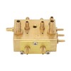 15 Holes Dental Cabinet Integrated Air Water Chassis Valve Copper