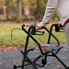 Rerteryuro Rollator Walker with Seat Cover Walker Accessories Boho Flower