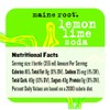 Maine Root Hand Crafted Lemon Lime Soda, 12 fl oz
