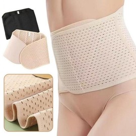 Mesh Maternity Postpartum Belly Band Tummy Control Nude/XL
