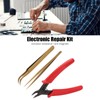 Electric Plier with Elbow and Pointed Tweezer Corrosion Magnetic Resistance