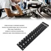 Topyond Nut and Bolt Thread Checker, SUS304 Stainless Steel Gauge