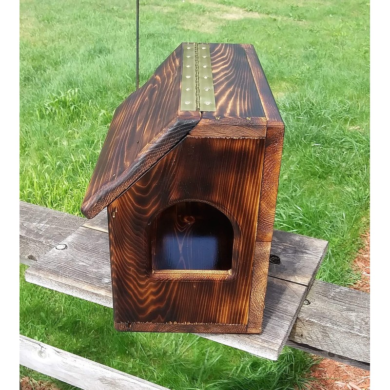 Very Large Fence or Tree Mount see Through Squirrel Feeder