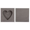 Graphite Mold Heart Shape Graphite Casting Ingot Mould for Gold