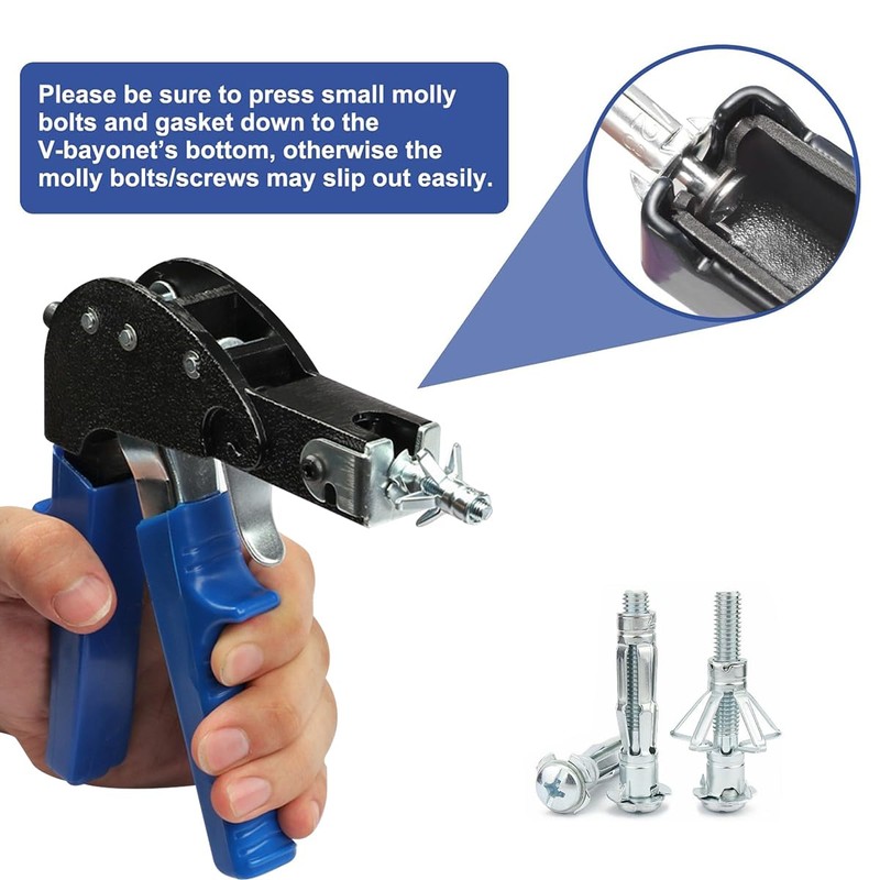 Hollow Wall Anchors Setting Tool for Hollow Wall Metal Cavity