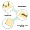 M METERXITY 1-Pack Recessed Finger Pulls, 5.90 Inch Inner Circle