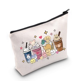 MYOSPARK SKZ K-POP Boy Group Gift Stay Fandom Makeup Bag SKZ Fans Cosmetic Bag SKZ Character Cosmetic Bag K-POP Music Lover Merchandise (UK S-Kids Bag)