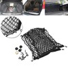 Car Trunk Storage Net, 100x40cm Cargo Nylon Net Elastic Nylon