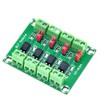 JZK PC817 4-Channel Optocoupler Isolation Board Voltage Converter Adapter Module