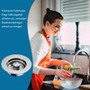 Sink Strainer, Kitchen Sink, Sink Strainer, Suitable for Sink Bore