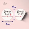 gift-ippo Thank You Stickers, 72 Sheets, 1.6 inches (4 cm),