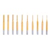 Bestgle End Mill Bits 10 Pieces CNC Cutter Set Carbide