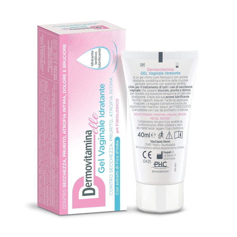 Dermovitamina elle Vaginal Moisturising Gel 40 ml