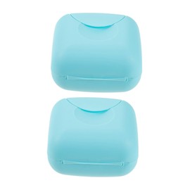 Baluue 2pcs Portable Period Cup Storage Box Compact Travel Case for Menstruation Cups Dust and Convenient Design Blue for Women The Go