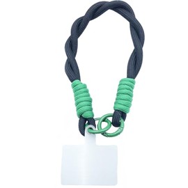 Unpafcxddyig Phone Lanyard Wrist Strap Handmade with Lanyard Patch for Most Cell phone,black