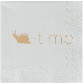 Räder Snail Time Cocktail Napkin
