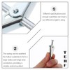 TERF® M5 X 50mm Wing Spring Toggle Bolt With Machine