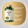 Piping Rock Hemp Oil Capsules 1400mg | 180 Softgels |