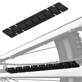 BEENOPT Protector de cadena para bicicleta, protector de cadena para marco de bicicleta, almohadilla protectora de silicona para bolsa de aire para bicicleta de montaña, BMX, MTB, bicicleta de carretera