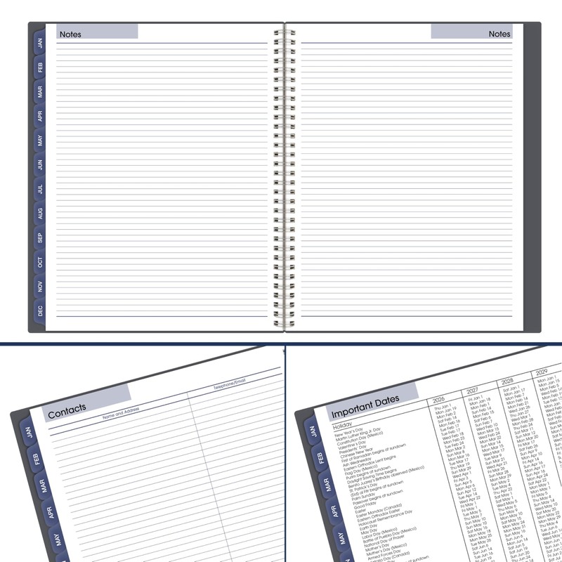 AT-A-GLANCE 2026 Appointment Book Planner, Weekly & Monthly, 8-1/2" x