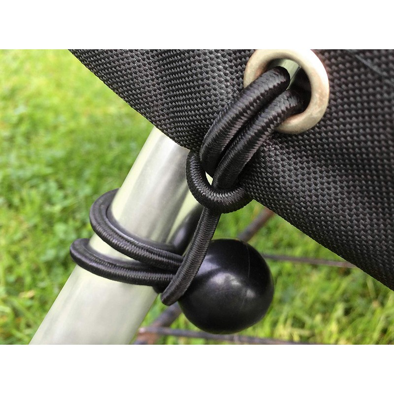 Bosmere Furniture Cover Bungee Ties, Pack of 10, Black, A510