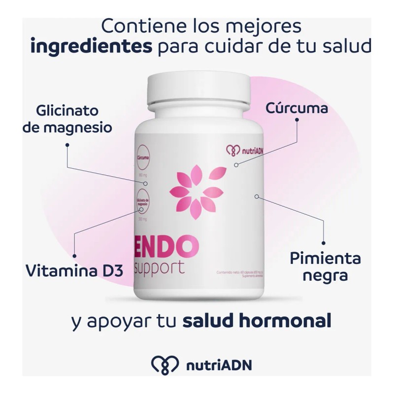Curcuma Suplemento Endo Support Colicos 60 Capsulas N/a