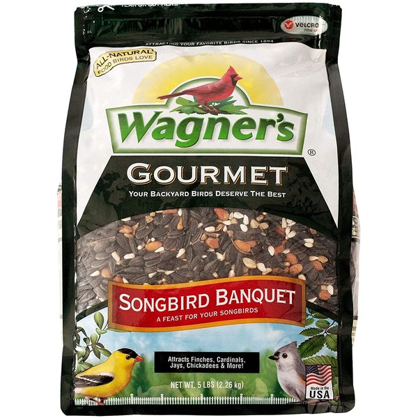 Wagner's 82042 Songbird Banquet Wild Bird Food, 5-Pound Bag