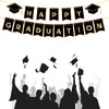 CAMOSE Happy Graduation Bunting Banner，We Are Proud Of You Bunting