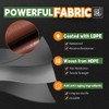 RAINDEWAY 8x8 Feet Super Heavy Duty 18 Mil Brown Poly