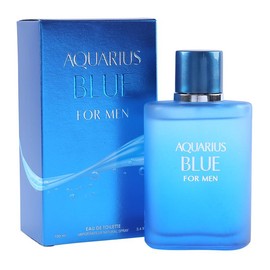 Aquarius Blue Spray Cologne For Men - Refreshing Fragrance for Men - 100ml/3.4fl.oz.