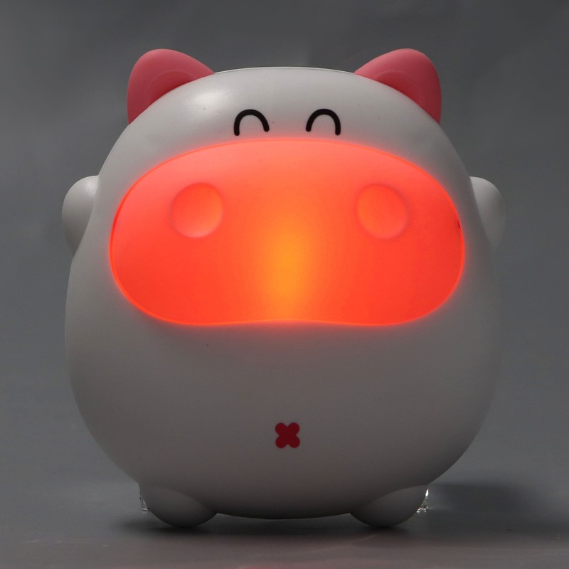 Hand Warmer Cartoon Pig Shape 2 Levels Temperature Adjustment USB
