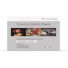 Hahnemühle Inkjet Sample Pack - Matt Fine Art - Textured. 12 pages
